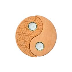 Kerzenhalter Yin und Yang