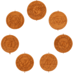 Chakra Kette mit den 7 Chakren.