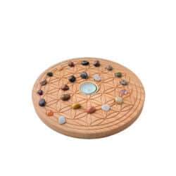 Adventsspirale "Blume des Lebens" im Set